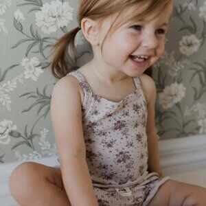 Jamie Kay Organic Cotton Singlet & Bloomers Lilian Set, Size 2T